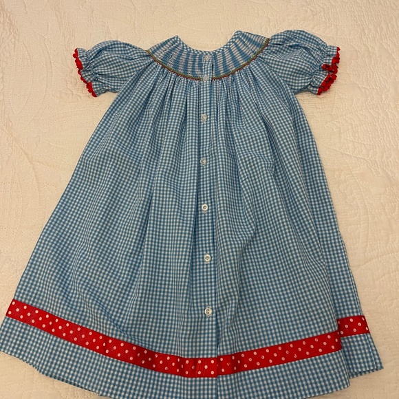 School smocked dress - Picture 4 of 14